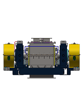 Double layer roll crusher